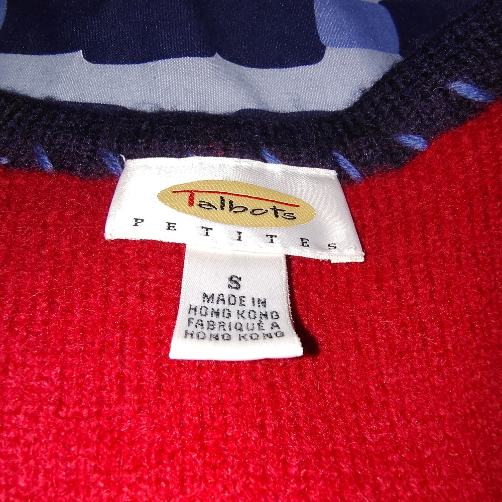 Talbots Red Women's Vest